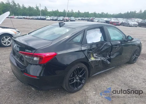 2024 Honda Civic Sport z USA, uszkodzony, nr VIN 2HGFE2F51RH506148